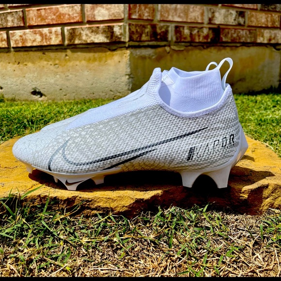 White Vapor Edge Pro Obj Nike Vapor Edge Pro OBJ Football Cleats
